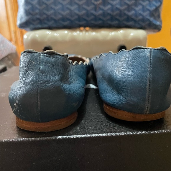 Chloe Scalloped Ballerinas. - Picture 2 of 7